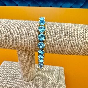 Park Lane Baby Blue Impression Bracelet